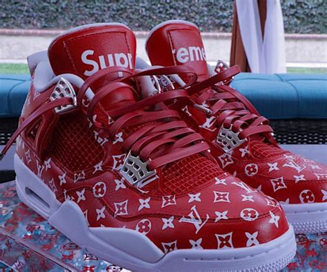 air jordan 4 louis vuitton x supreme|louis vuitton jordan 1 forstep.